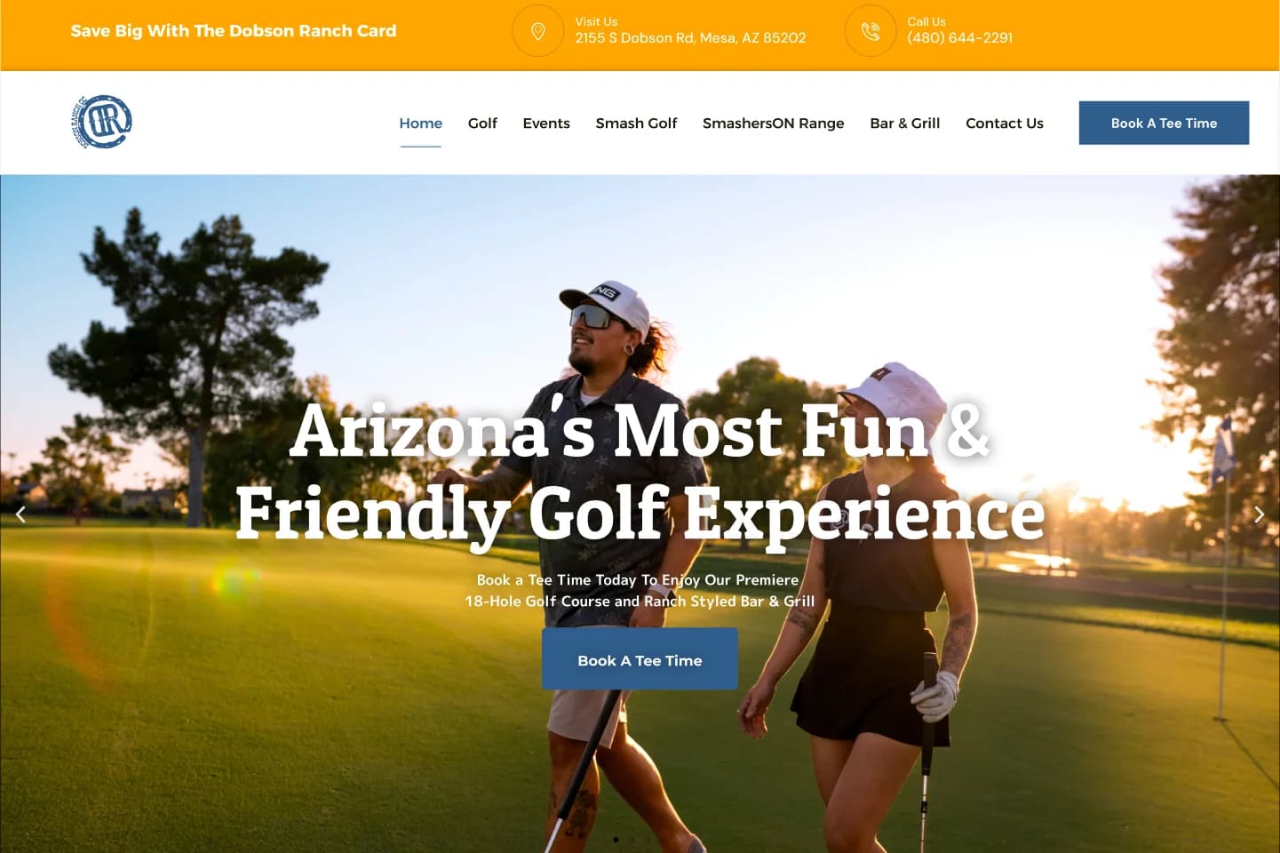 Dobson Ranch website opening