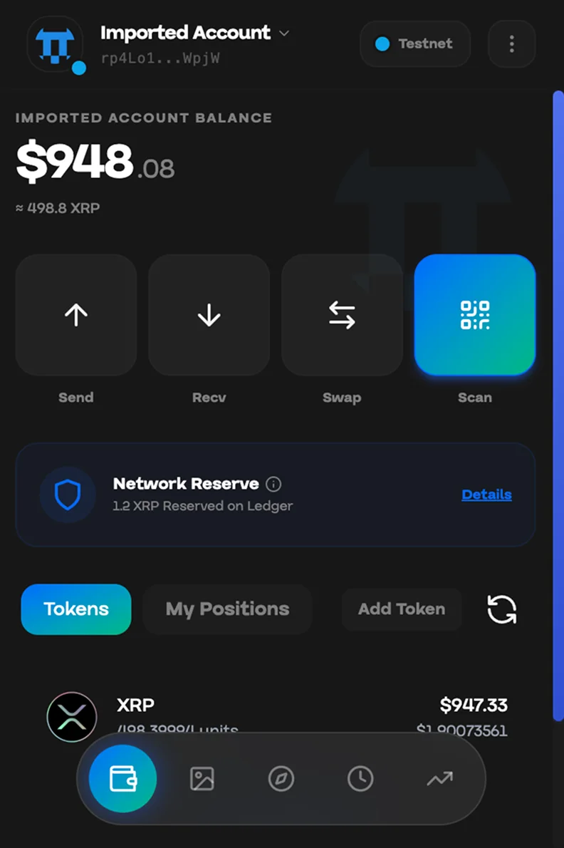 DropFi web wallet