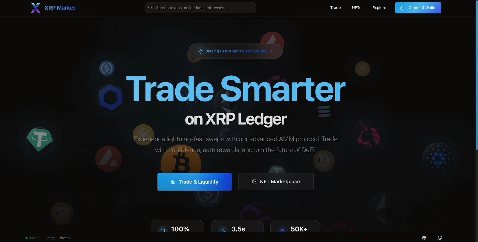 XRP Market project