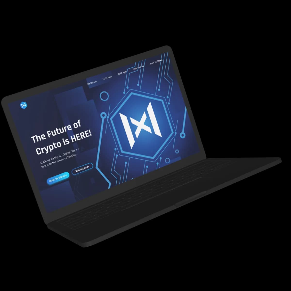 NXN responsive website presentation